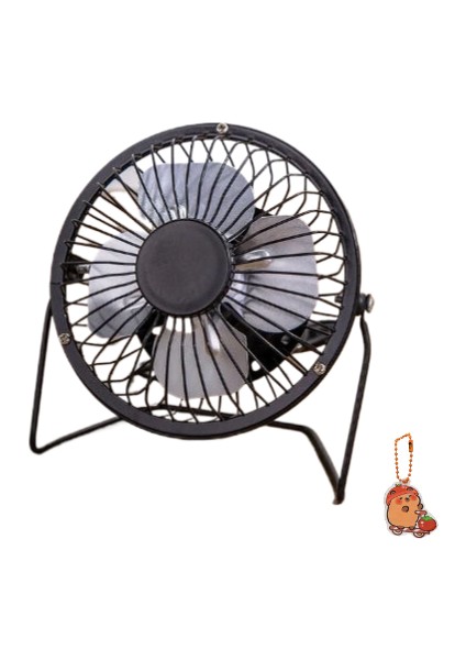 Syniuniuyaz Aylarında Küçük Ev Veya Ofis Yatak Odası Masaüstü Için USB Fan Ayarlanabilir Döner Masaüstü Fanı (Yurt Dışından)