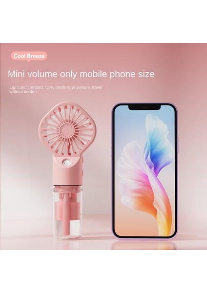 Syniuniu4 Ayarlanabilir Hız ile Mini El Fanı USB Şarj Edilebilir Taşınabilir Mist Fan (Yurt Dışından) fiyatları