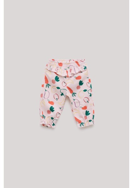 Bg Store Kız Bebek Desenli Eşofman Altı