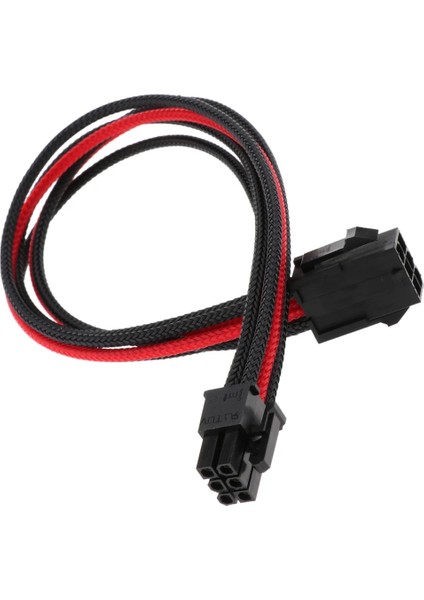 6 Pin Pcı-E Grafik Kartı Gpu Gücü Psu Uzatma Kablosu -30CM Siyah & Kırmızı (Yurt Dışından) indirimleri