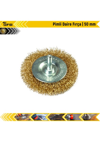 Pimli Daire Fırça | 50 mm