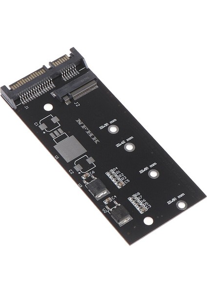 1 Takım Verimlilik M.2 SSD Dönüştürme Adaptör Kartı Ahcı SSD Sata Revizyonu Için Yükseltilmiş Kit (1.5/3.0/6.0 Gbps) (Yurt Dışından) modelleri
