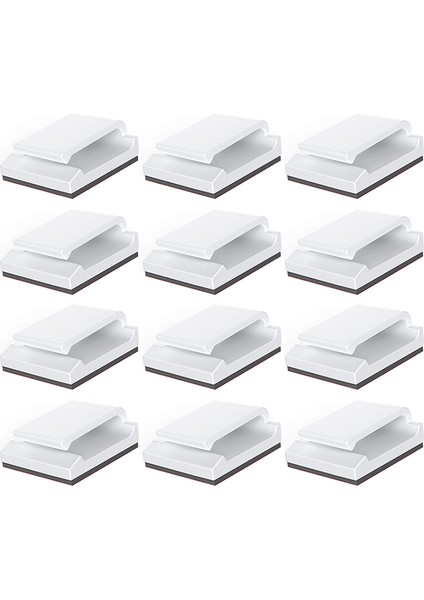 Yapışkanlı Kablo Klipsleri, 100 Adet Tel Klipler Kablo Tel Yönetimi Tutucu Araba, Ofis ve Ev Için Kablo Bağı Tutucu Kelepçeleri (Yurt Dışından) fiyatları