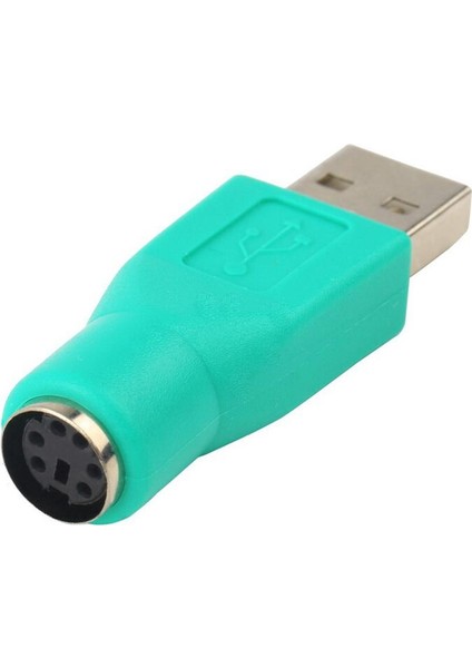 Sıcak 1 Adet Yeni USB Erkek Naar Voor Ps2 Vrouwelijke Adaptör Dönüştürücü Bilgisayar Pc Toetsenbord Muis Sıcak Dünya Çapındapromotion (Yurt Dışından)