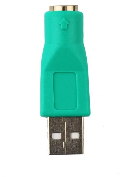 Sıcak 1 Adet Yeni USB Erkek Naar Voor Ps2 Vrouwelijke Adaptör Dönüştürücü Bilgisayar Pc Toetsenbord Muis Sıcak Dünya Çapındapromotion (Yurt Dışından) modelleri