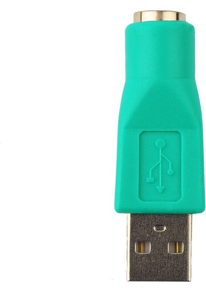 Sıcak 1 Adet Yeni USB Erkek Naar Voor Ps2 Vrouwelijke Adaptör Dönüştürücü Bilgisayar Pc Toetsenbord Muis Sıcak Dünya Çapındapromotion (Yurt Dışından) fırsatları