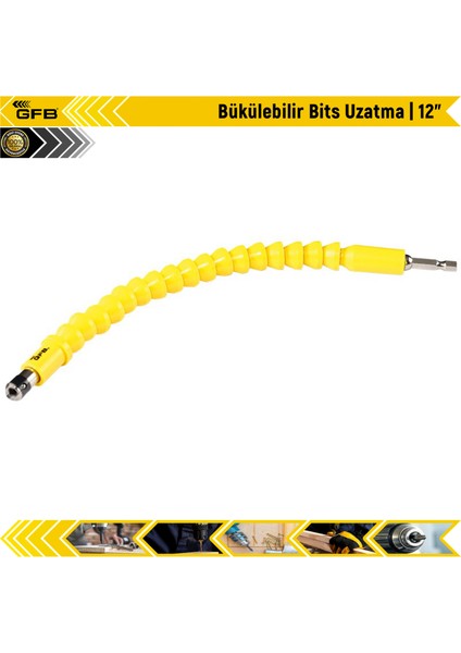 Bükülebilir Bits Uzatma | 12”