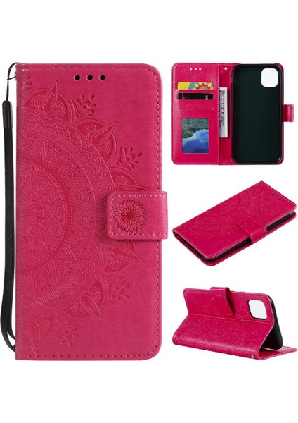 Xiaomi Poco M6 4g Için Flip Case Pu Deri Kickstand Cüzdan Kılıf Totem (Yurt Dışından)