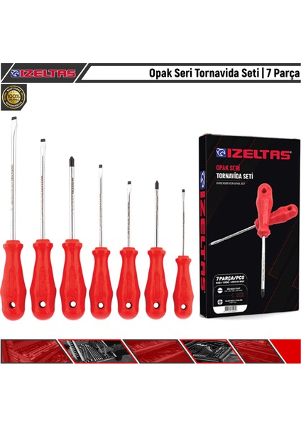 Opak Seri Tornavida Seti | 7 Parça