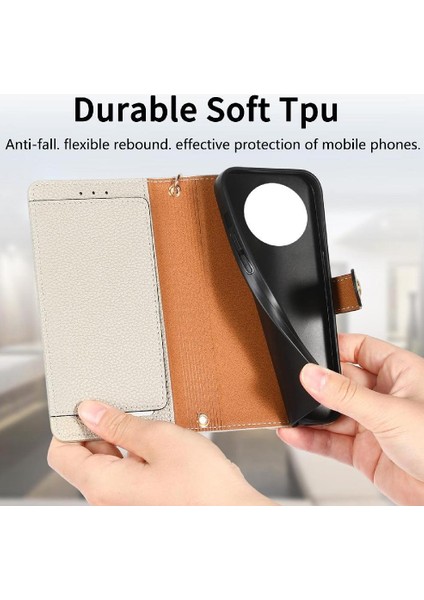 Oppo F27 Aşk Darbeye Dayanıklı Cüzdan Deri Kılıf Fermuar Için Flip Case (Yurt Dışından)