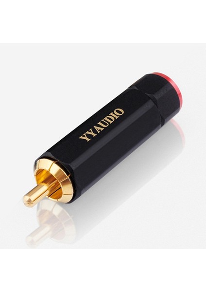 Yytcg Saf Bakır Altın Kaplama Rca Fiş Kendinden Kilitli Ses Konektörü (Yurt Dışından) fiyatları