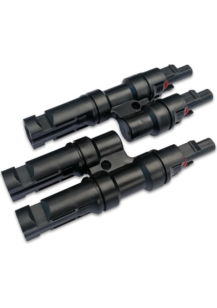 Konektörler Konektörler Güneş Panelleri Arasında Paralel Bağlantı Için Çift Mmf+Ffm Y Konektörü (1 Çift) (Yurt Dışından)