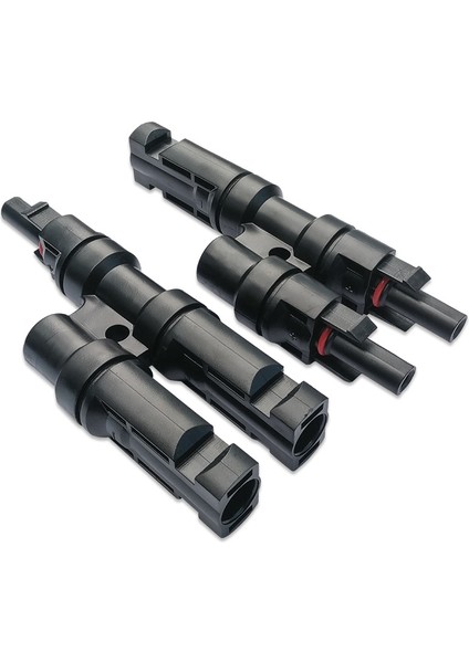 Konektörler Konektörler Güneş Panelleri Arasında Paralel Bağlantı Için Çift Mmf+Ffm Y Konektörü (1 Çift) (Yurt Dışından) modelleri