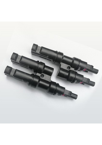 Konektörler Konektörler Güneş Panelleri Arasında Paralel Bağlantı Için Çift Mmf+Ffm Y Konektörü (1 Çift) (Yurt Dışından) indirimleri