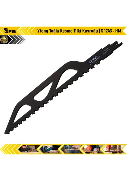 Ytong Tuğla Kesme Tilki Kuyruğu | S 1243 - Hm | 305 mm