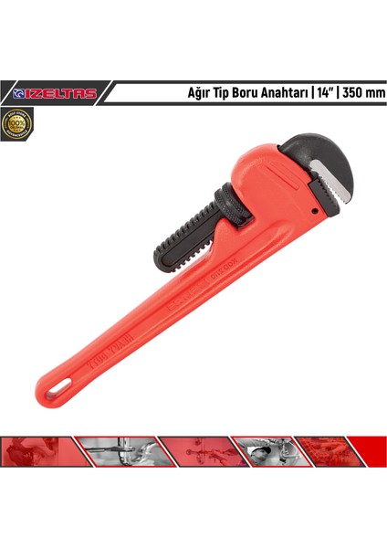 Ağır Tip Boru Anahtarı | 14” | 350 mm