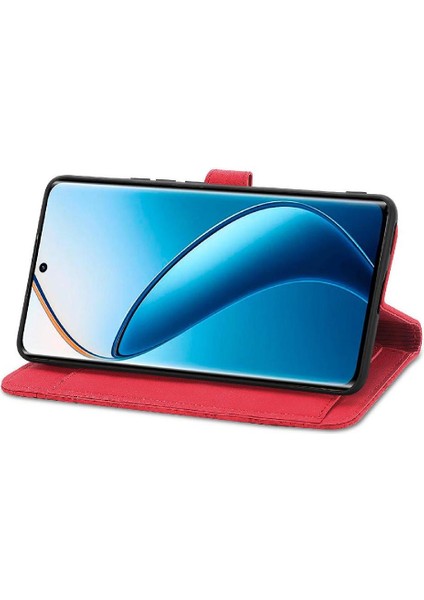 Realme 13 Çok Renkli Cüzdan Çoklu Kart Yuvası Flip Fermuar Tarzı Için Kılıf (Yurt Dışından)