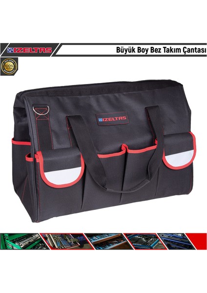 Büyük Boy Bez Takım Çantası