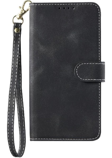 Samsung Galaxy S21 Kickstand Manyetik Cüzdan Kart Yuvaları Pu Için Flip Case (Yurt Dışından)