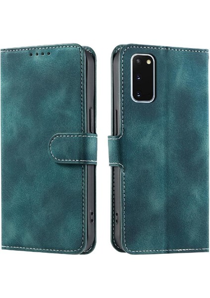 Samsung Galaxy S20 Manyetik Kickstand Bilek Kayışı Pu Deri Için Flip Case (Yurt Dışından) indirimleri