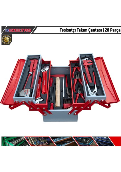 Tesisatçı Takım Çantası | 28 Parça