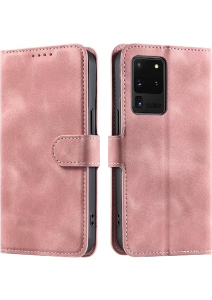 Samsung Galaxy S20 Ultra Pu Deri Manyetik Bilek Kayışı Için Flip Case (Yurt Dışından) indirimleri