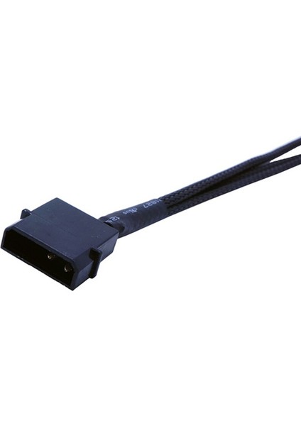 27 cm Siyah Molex 3 Yollu 3pin/4pin Fan Adaptörü Bilgisayar Kasası Fanı/cpu Fan/madencilik Soğutma Fanları (Yurt Dışından)