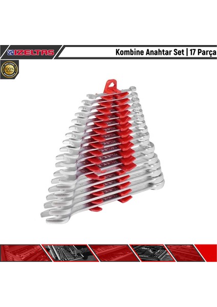 Kombine Anahtar Set | 17 Parça