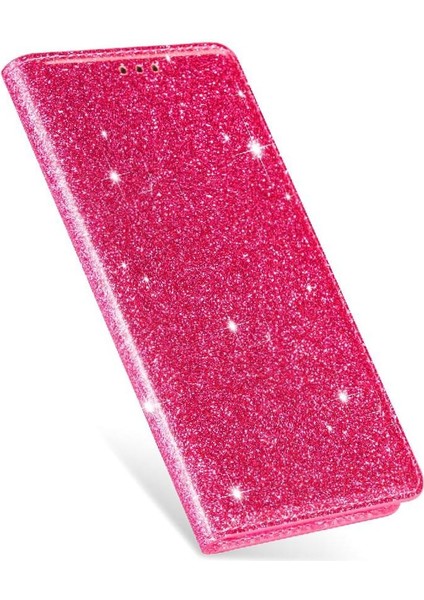 IPhone Xs Max Pu Deri Flip Case Cüzdan Kart Için Glitter Flip Case (Yurt Dışından) fırsatları
