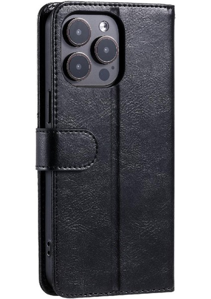 Xiaomi Poco M6 4g 6 Kart Yuvaları Için Flip Case Pu Deri Cüzdan Kickstand (Yurt Dışından)