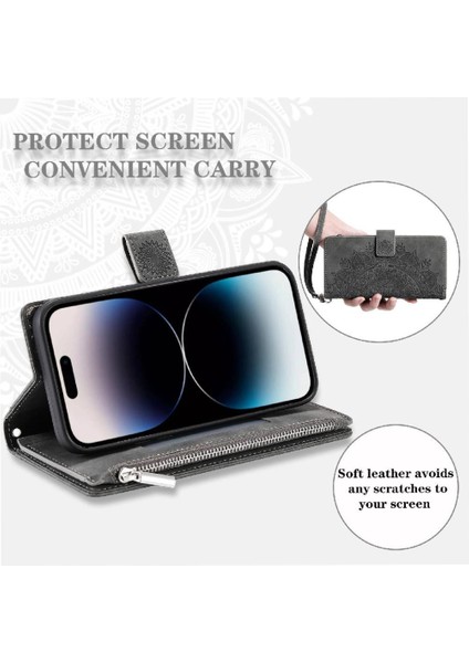 Xiaomi Poco M6 4g Kickstand Kılıf El ile Birden Fazla Kart Getirmek (Yurt Dışından)