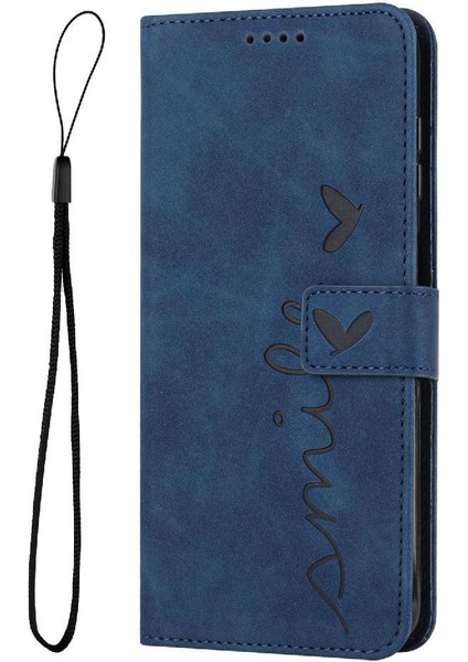 Xiaomi Poco M6 4g Kickstand Yan Toka Pu Deri Aşk Için Flip Case (Yurt Dışından)