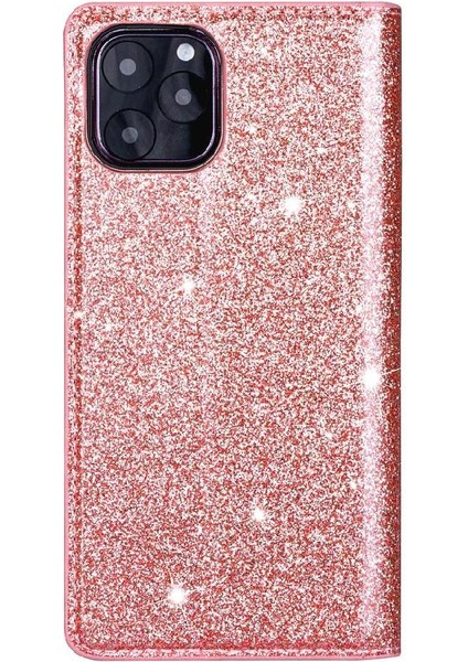 Glitter Flip Case IPhone 11 Flip Case Cüzdan Kart Tutucu Pu Deri (Yurt Dışından) modelleri