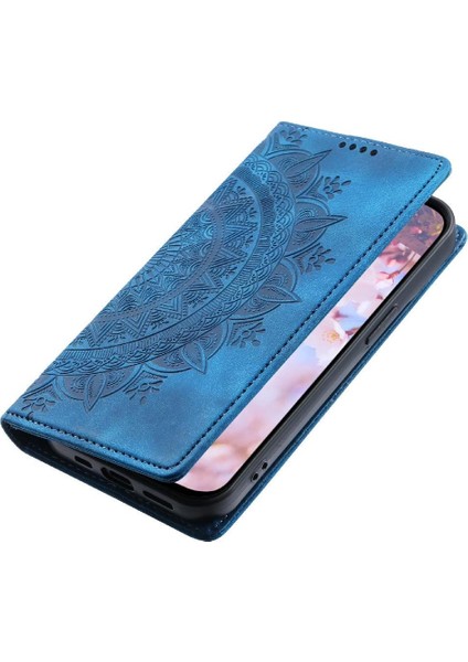 Xiaomi Poco M6 4g Için Flip Case Darbeye Kapak Kapak Yan Toka Pu (Yurt Dışından)