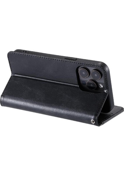 Xiaomi Poco M6 4g 6 Kart Yuvaları Için Flip Case Pu Deri Cüzdan Kickstand (Yurt Dışından)