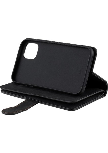 Xiaomi Poco M6 4g 9 Kart Yuvaları Için Flip Case Cüzdan Pu Deri Kickstand (Yurt Dışından)