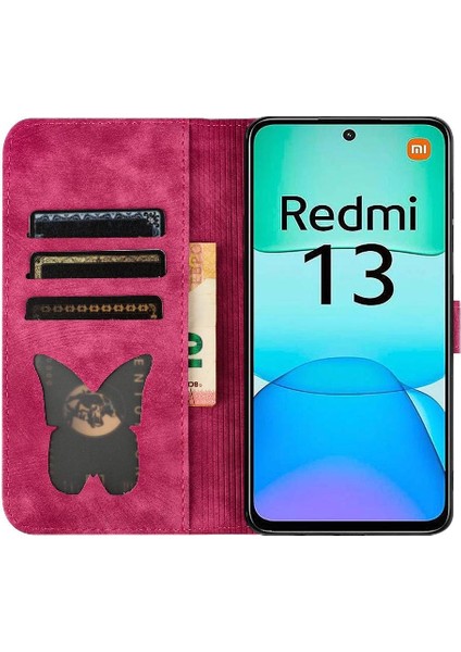 Xiaomi Poco M6 4g Için Flip Case Tutucu Kapak Çevirin Folio Kart Cep Kedi (Yurt Dışından)