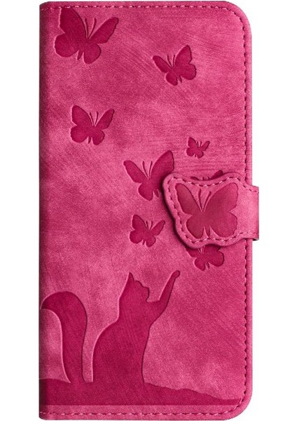 Xiaomi Poco M6 4g Için Flip Case Tutucu Kapak Çevirin Folio Kart Cep Kedi (Yurt Dışından)