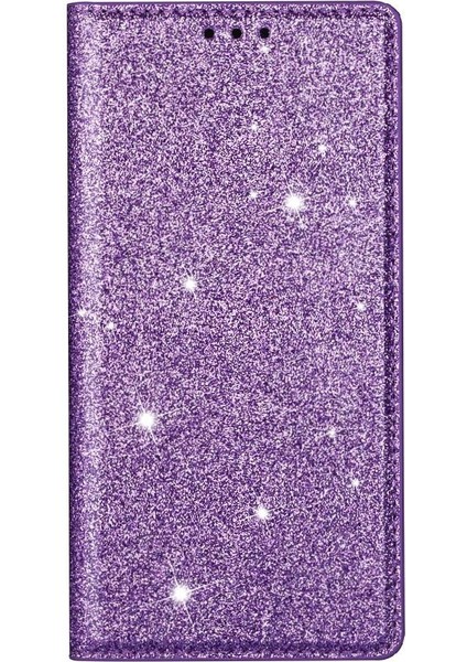 Samsung Galaxy S21 Için Glitter Flip Case Ultra 5g Flip Case Cüzdan Pu (Yurt Dışından)