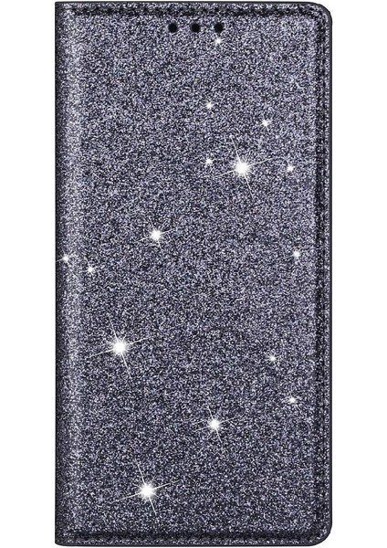 Samsung Galaxy S21 Için Glitter Flip Case Ultra 5g Flip Case Cüzdan Pu (Yurt Dışından)