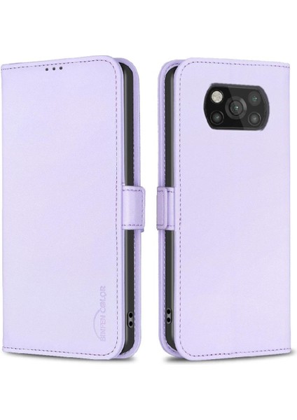 Xiaomi Poco X3 Nfc Kickstand Darbeye Tpu Iç Kabuk Kartı Için Flip Case (Yurt Dışından)