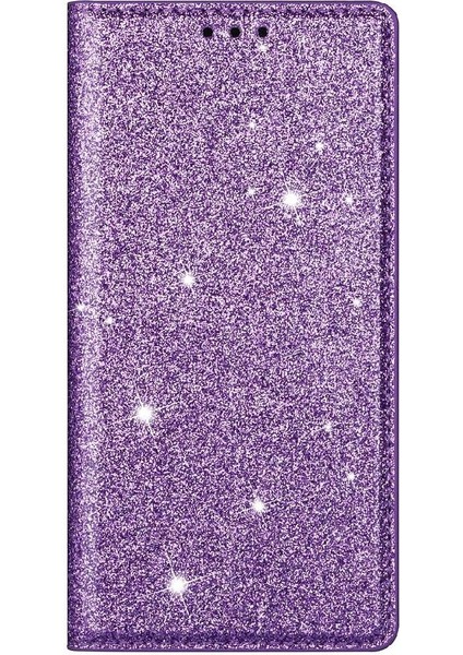 Samsung Galaxy S22 5g Için Glitter Flip Case Pu Deri Kart Tutucu Flip (Yurt Dışından)