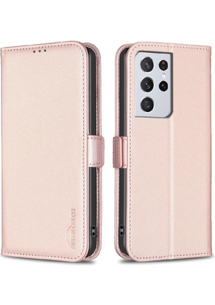 Samsung Galaxy S21 Için Flip Case Ultra Darbeye Tpu Iç Kabuk Manyetik (Yurt Dışından)