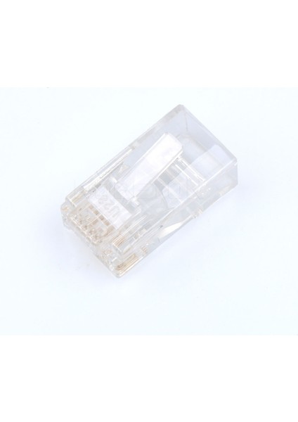 Kebidu 10 Adet RJ45 Rj-45 Cat5 CAT5E Modüler Kablo Kafa Fişi Ethernet Altın Kaplama Ağ Konektörü En Iyi Promosyon (Yurt Dışından) indirimleri