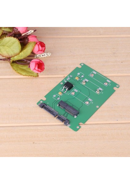 1 Adet SSD Msata 2.5 Inç Sata 3 Adaptör Dönüştürücü Kartı ile 2.5 Inç Kasa Bilgisayar Aksesuarları (Yurt Dışından)
