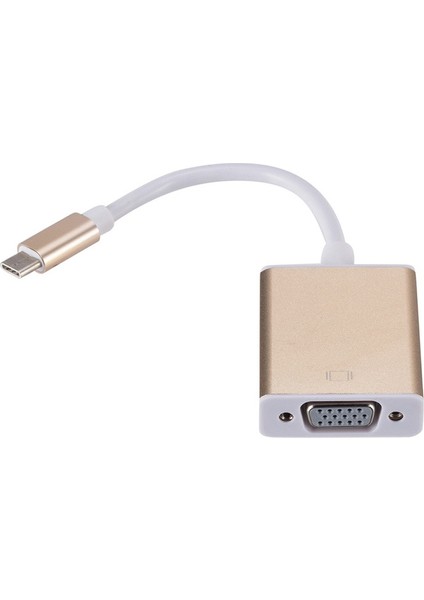 1pc Tip C - Dişi VGA Adaptör Kablosu Pc Için USB 3.1 - VGA Adaptörü (Yurt Dışından) fırsatları