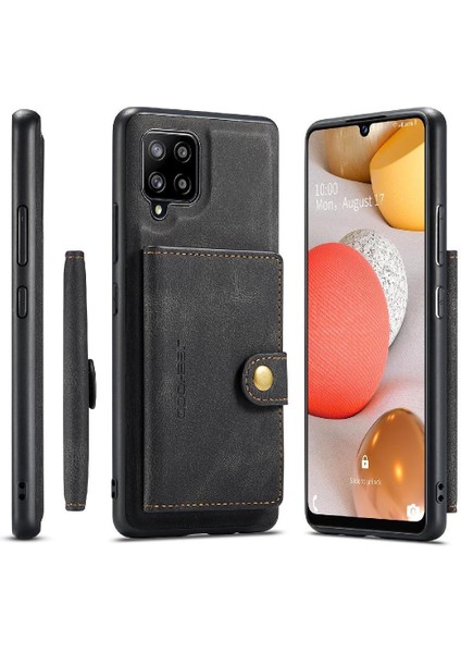 Samsung Galaxy Case 5g Ayrılabilir Manyetik Tasarım Kart Sahibi Standı (Yurt Dışından)