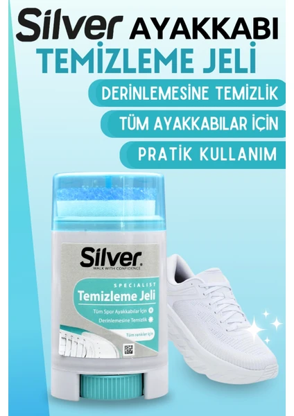 Spor Ayakkabı Temizleme Jeli Deri ve Sneaker Leke Çıkarıcı Yenileyici 50 ML