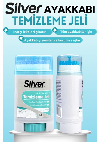 Spor Ayakkabı Temizleme Jeli Deri ve Sneaker Leke Çıkarıcı Yenileyici 50 ML