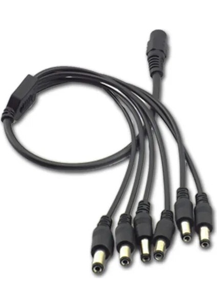 Ayak Koltuk 12V Dc Güç Kaynağı 1 Dişi - 2 3 4 5 8 Erkek Yollu Splitter Fiş Uzatma Kablo Kordonu Konektörü 5.5*2.1mm LED Şerit Işığı Için (Yurt Dışından) fiyatları